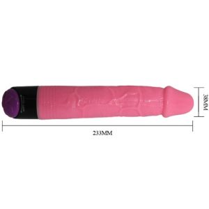 BAILE - COLORFUL SEX VIBRADOR REALÍSTICO ROSA 23 CM - Image 8