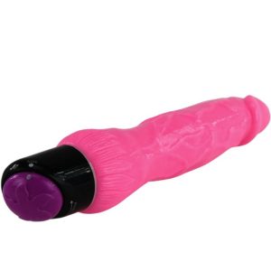 BAILE - COLORFUL SEX VIBRADOR REALÍSTICO ROSA 24 CM - Image 5