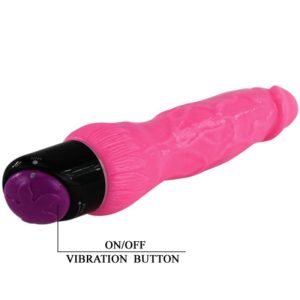 BAILE - COLORFUL SEX VIBRADOR REALÍSTICO ROSA 24 CM - Image 6