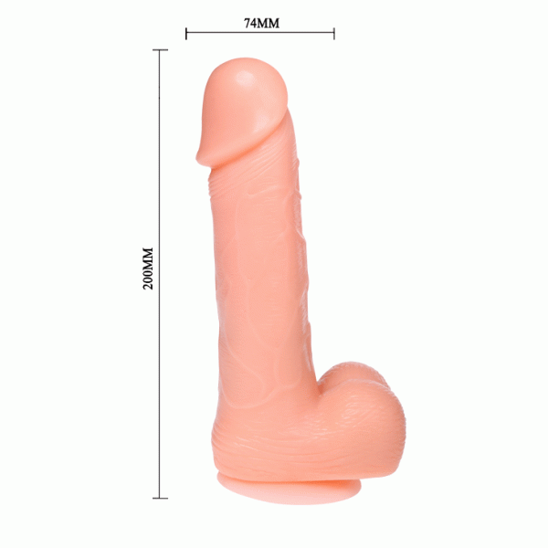 DILDO REALÍSTICO BAILE (COM COMANDO)