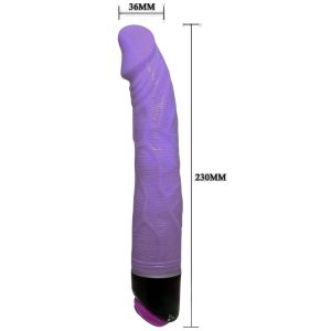 BAILE - ADOUR CLUB VIBRADOR REALÍSTICO 23 CM LILA - Image 3