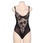 BODY DE RENDA FLORAL