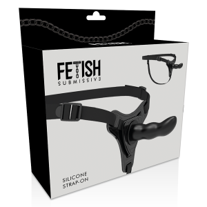 STRAP-ON PONTO G FETISH (PRETO) | 12.5 CM - Image 5