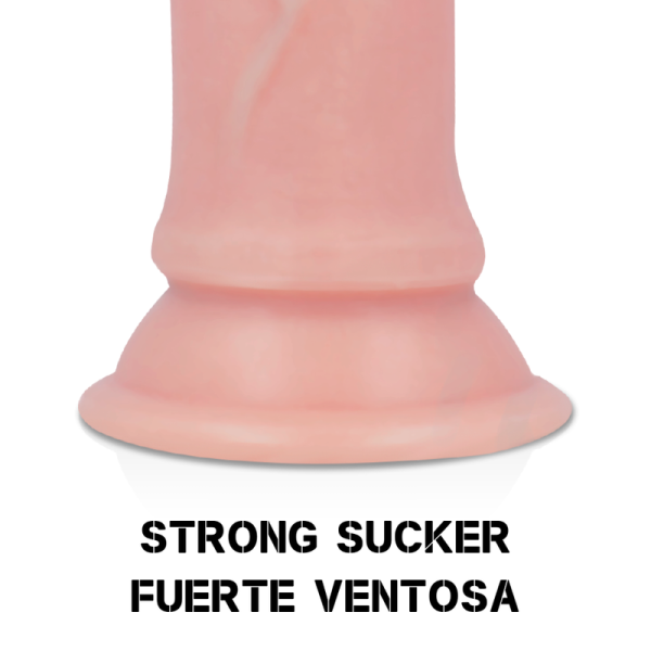 ARNÊS COM DILDO HAWK (VIBRAÇÃO E ROTAÇÃO) | 22 CM