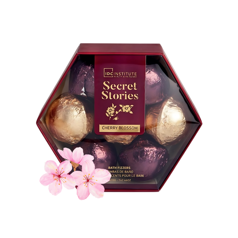 Flame Love Shop 3 BOMBA DE BANHO SECRET STORIES (FLOR DE CEREJEIRA)