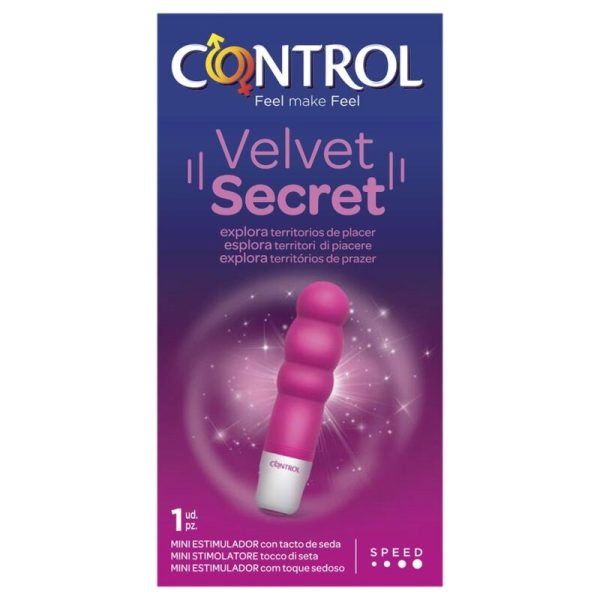 BALA VIBRATÓRIA CONTROL VELVET SECRET MINI