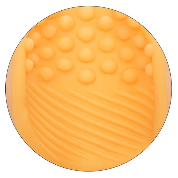 MASTURBADOR MASCULINO BEADED GRIP (LARANJA)
