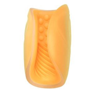 MASTURBADOR MASCULINO BEADED GRIP (LARANJA) - Image 5