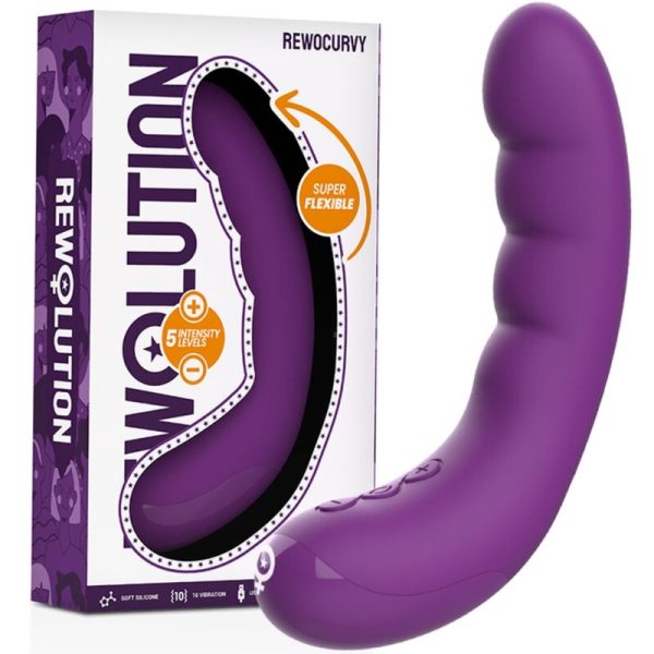 VIBRADOR FLEXÍVEL REWOCURVY