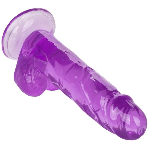 DILDO CALEXOTICS QUEEN (LILÁS) | 15.3 CM