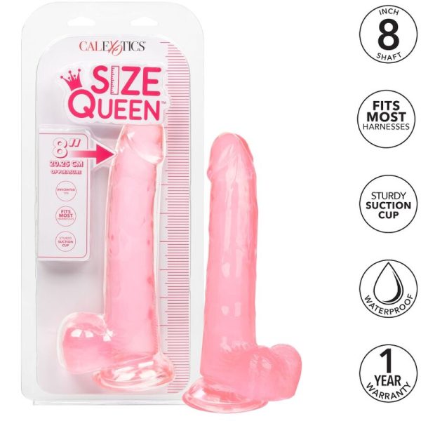 DILDO CALEXOTICS QUEEN (ROSA) | 20.3 CM