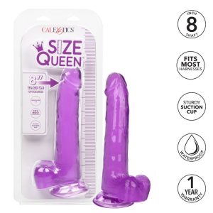 DILDO CALEXOTICS QUEEN (LILÁS) | 20.3 CM - Image 2