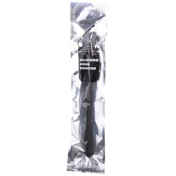 DUCHE ANAL ALL BLACK BEADED | 27 CM