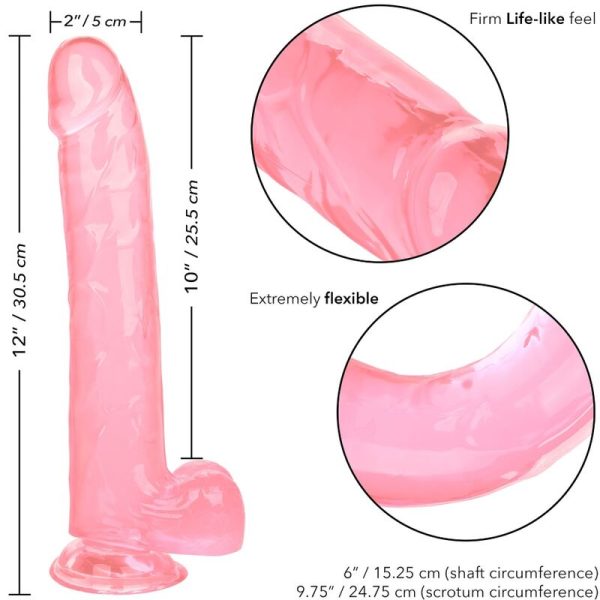 DILDO CALEXOTICS QUEEN (ROSA) | 25.5 CM