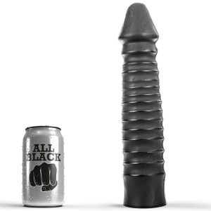 DILDO ALL BLACK | 26 CM 3 DILDO ALL BLACK