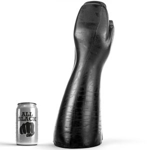 DILDO FISTING ALL BLACK | 39 CM 3 DILDO FISTING