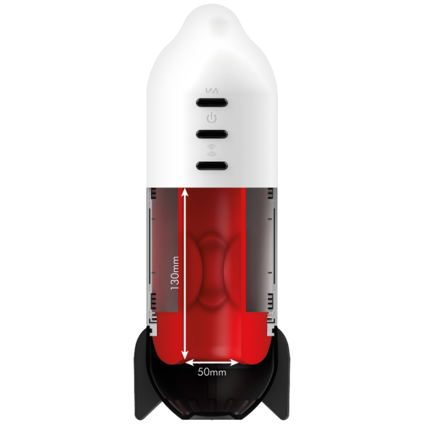 MASTURBADOR MASCULINO ROCKET (COM COMPRESSÃO)