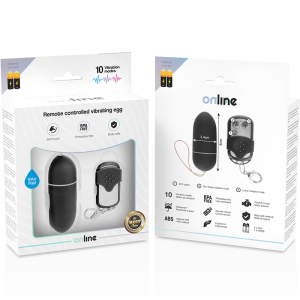 OVO VIBRATÓRIO ONLINE COM COMANDO (PRETO) | TAMANHO L - Image 5