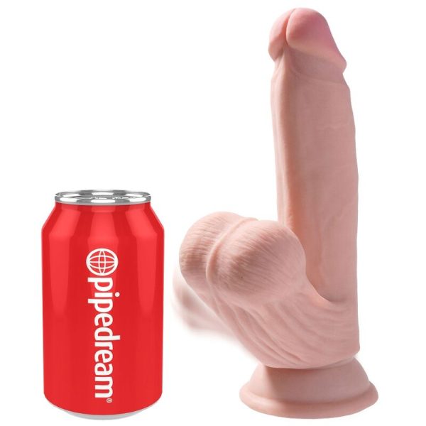 DILDO REALÍSTICO 3D SWINGING BALLS | 15.2 CM