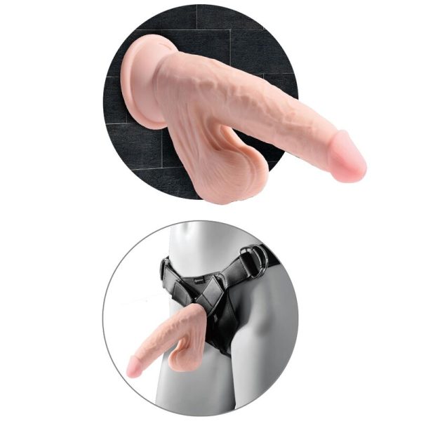 DILDO REALÍSTICO 3D SWINGING BALLS | 15.2 CM