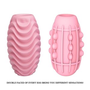 OVO MASTURBADOR DUPLO CARA (ROSA) - Image 3