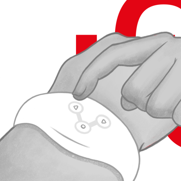 CONTROLO REMOTO WATCHME RELÓGIO (BRANCO)