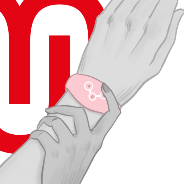 CONTROLO REMOTO WATCHME RELÓGIO (ROSA)