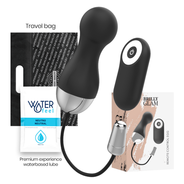 OVO VIBRATÓRIO IAN BRILLY GLAM (COM CONTROLO REMOTO)