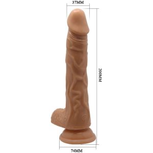 DILDO REALÍSTICO BODACH (VIBRAÇÃO E ROTAÇÃO) | 20 CM - Image 4