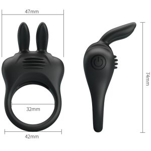 ANEL PARA O PÉNIS COM RABBIT DAVION - Image 4