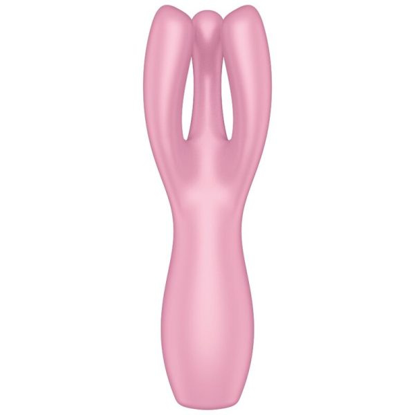 VIBRADOR SATISFYER THREESOME 3 (ROSA)