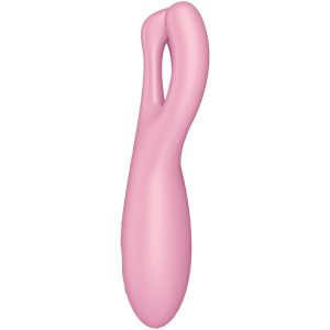 VIBRADOR SATISFYER THREESOME 4 COM APP (ROSA) - Image 3