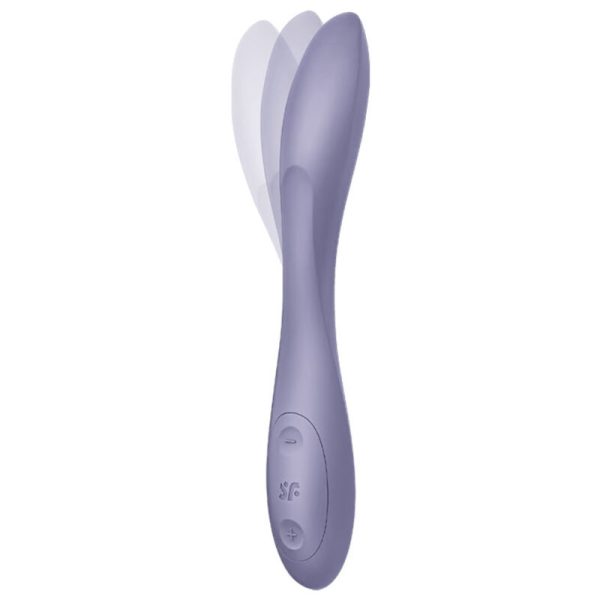 VIBRADOR FLEXÍVEL SATISFYER G-SPOT FLEX 2 (ROXO)