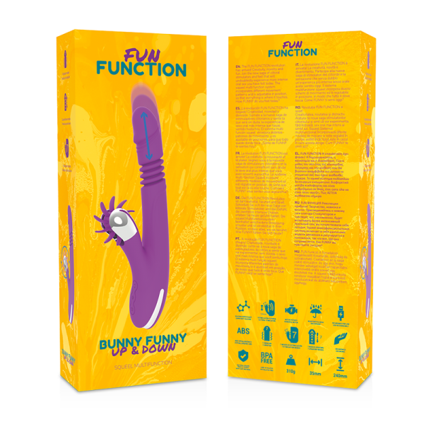 VIBRADOR BUNNY FUNNY UP & DOWN 2.0 7 VIBRADOR BUNNY FUNNY UP & DOWN 2.0
