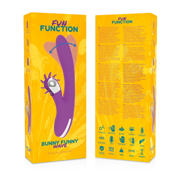 VIBRADOR BUNNY FUNNY WAVE 2.0