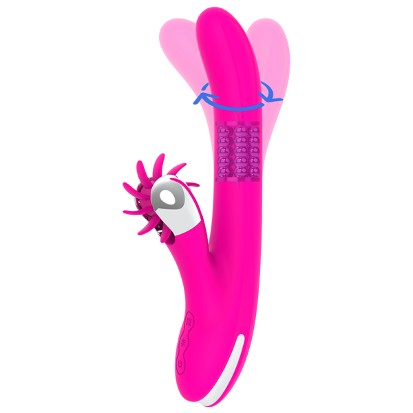 VIBRADOR BUNNY (ROTAÇÃO) | 24 CM