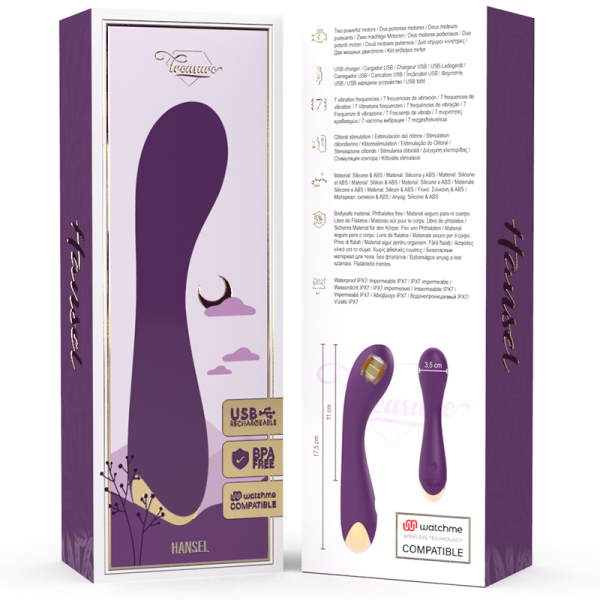 VIBRADOR PONTO G HANSEL