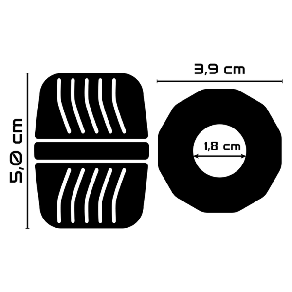 ANEL PARA OS TESTÍCULOS PR11 | 5 CM