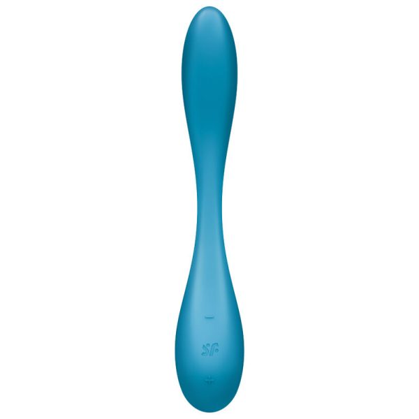 VIBRADOR FLEXÍVEL SATISFYER G-SPOT FLEX 5 COM APP (AZUL)