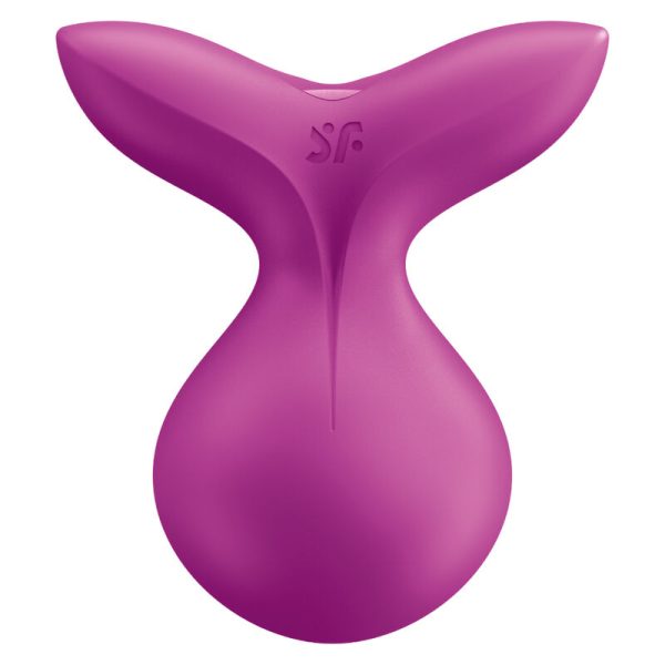 VIBRADOR SATISFYER VIVA LA VULVA 3 LAY-ON (VIOLETA)