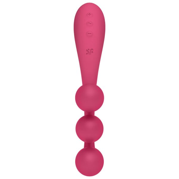 MULTI VIBRADOR SATISFYER TRI BALL 1 (VERMELHO)