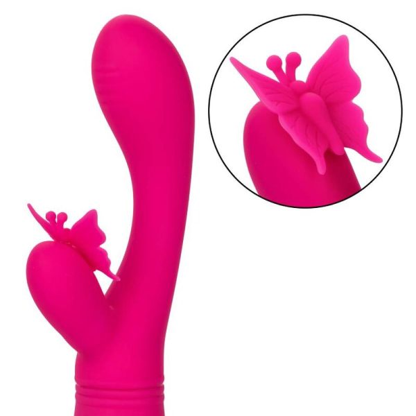VIBRADOR RABBIT BUTTERFLY KISS (ROSA)