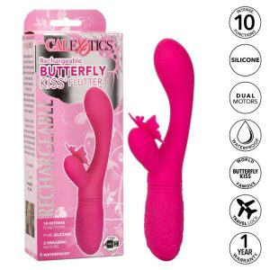 VIBRADOR RABBIT BUTTERFLY KISS (ROSA) - Image 2