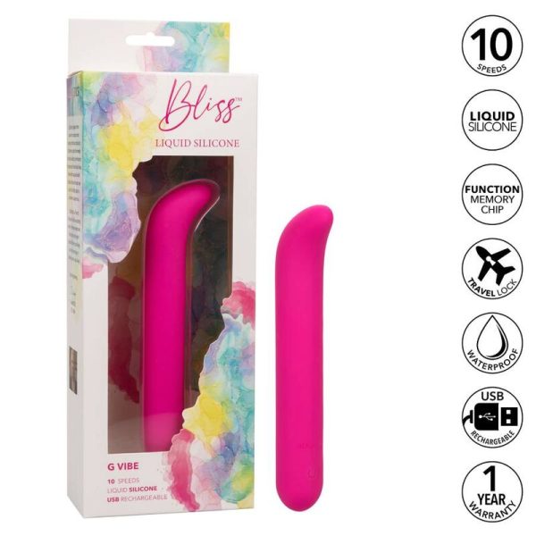VIBRADOR BLISS VIBE PONTO G (ROSA)