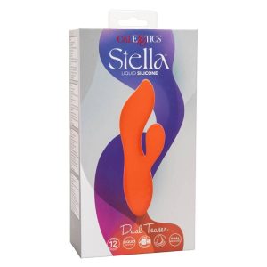 VIBRADOR RABBIT STELLA DUAL TEASER (LARANJA) - Image 11