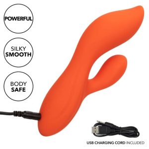 VIBRADOR RABBIT STELLA DUAL TEASER (LARANJA) - Image 4