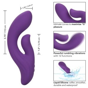 VIBRADOR RABBIT STELLA DUAL TEASER (ROXO) - Image 3