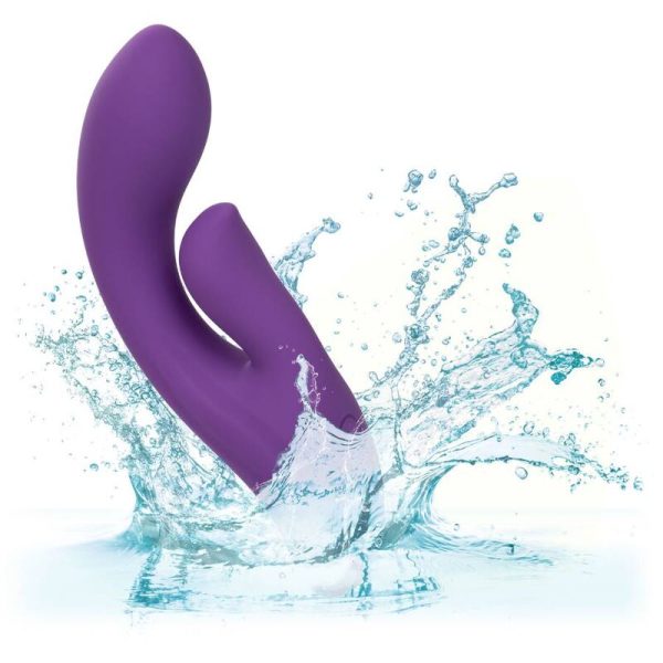 VIBRADOR RABBIT STELLA DUAL TEASER (ROXO)