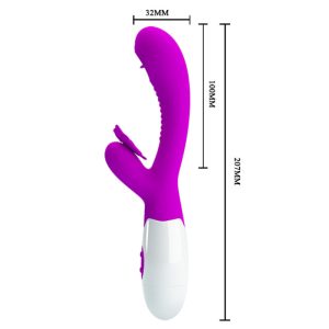 VIBRADOR RABBIT COM LÍNGUA MOTH - Image 2