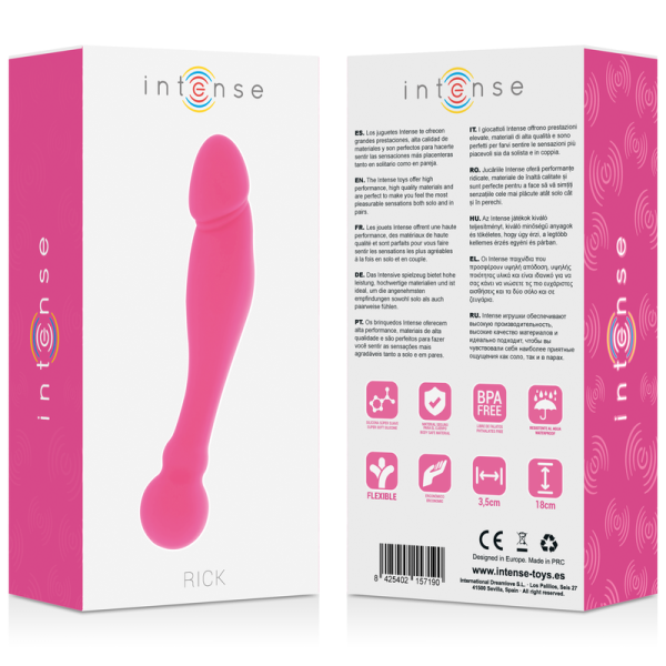 VIBRADOR RICK DUAL (ROSA)